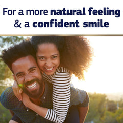Breath Bacteria Shield Technology claim on Fixodent Pure Strength packaging