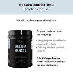 Front packaging of Fixxr Collagen 2.0