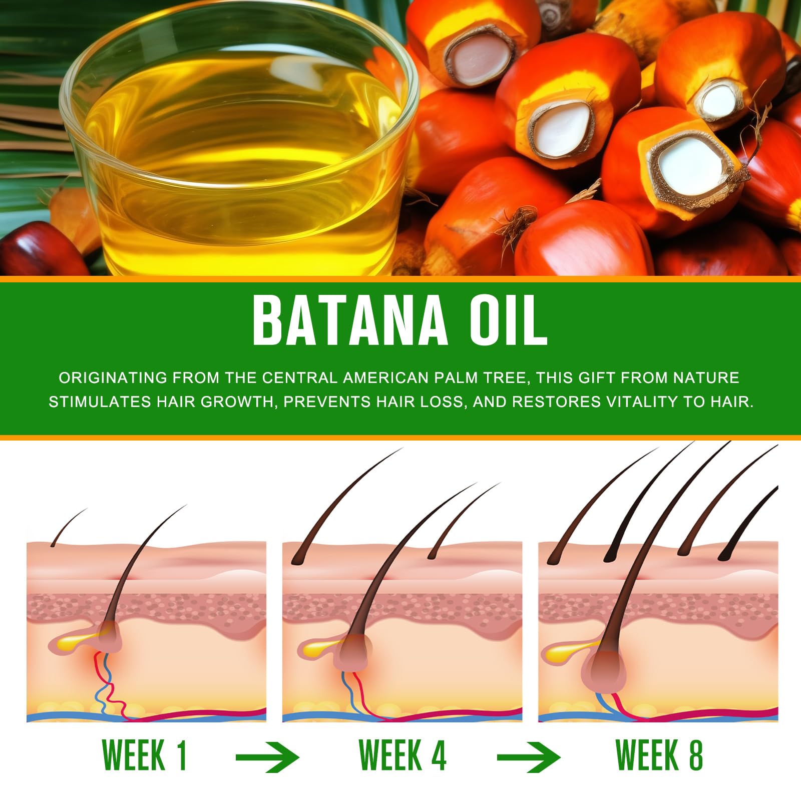 Flasture Batana Oil on hair ends to help repair and prevent breakage.