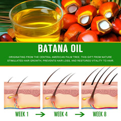 Flasture Batana Oil on hair ends to help repair and prevent breakage.