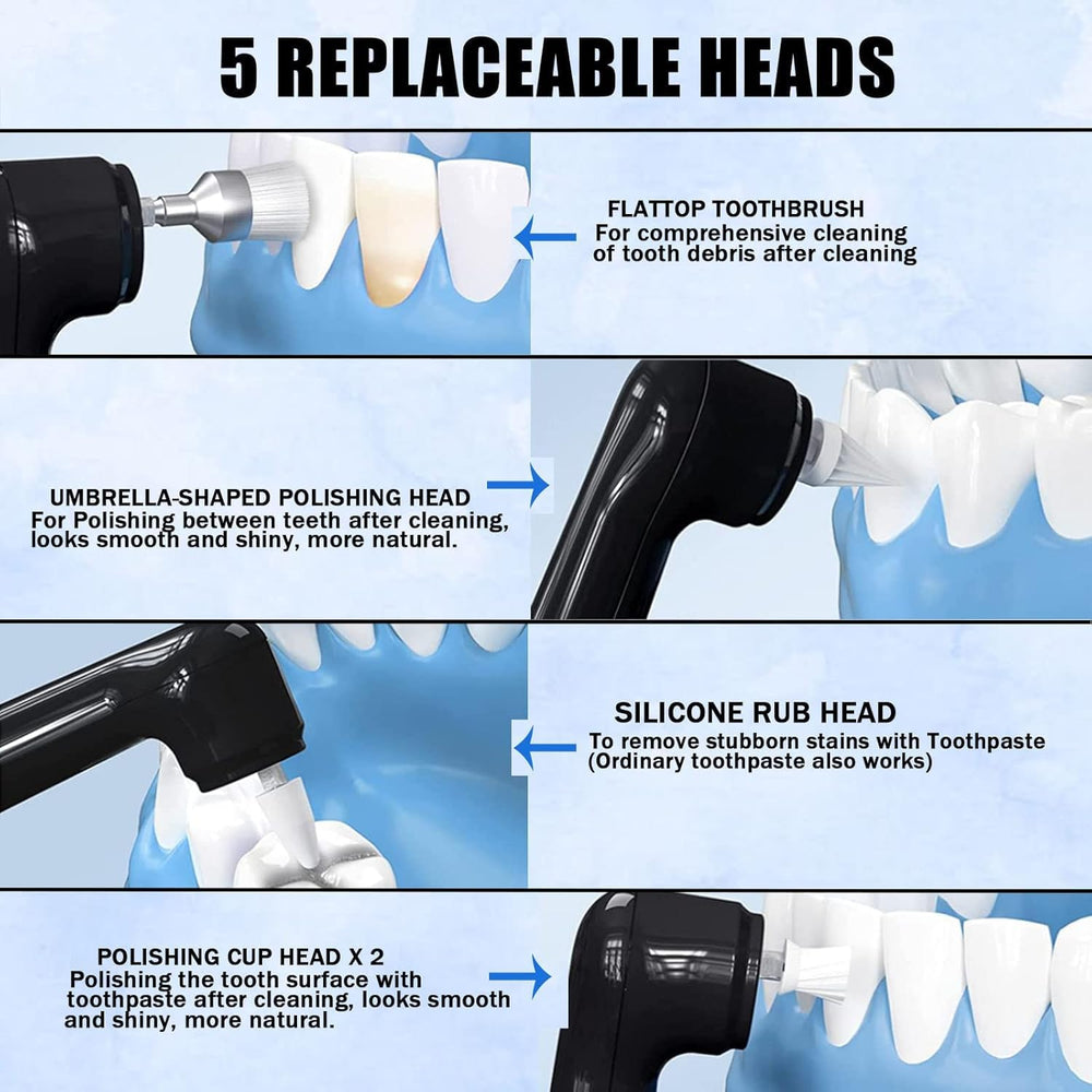 Flattop brush head for polishing