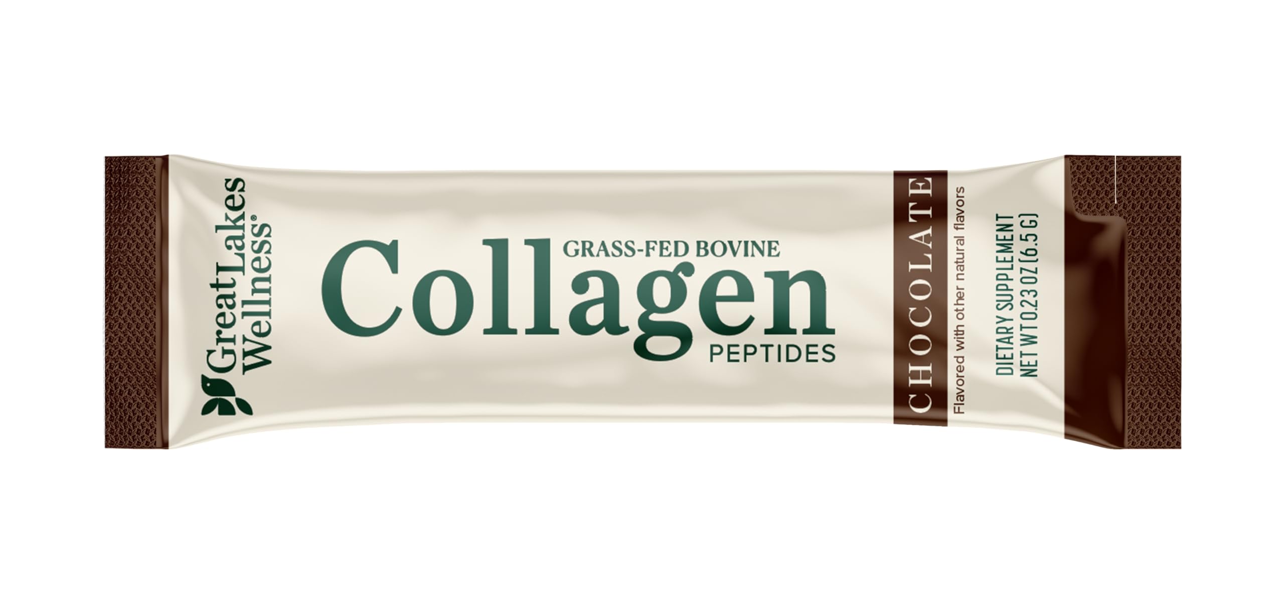 Flavored collagen powder added to coffee