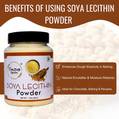 Lecithin used to improve texture in baked goods