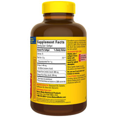 Ingredients sources: flaxseed, safflower and olive oils