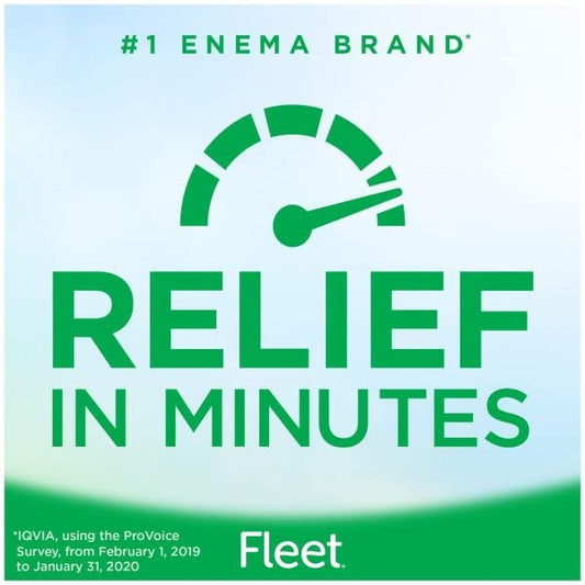 Fleet Comfortip close-up shows soft nozzle for easy insertion and comfort.