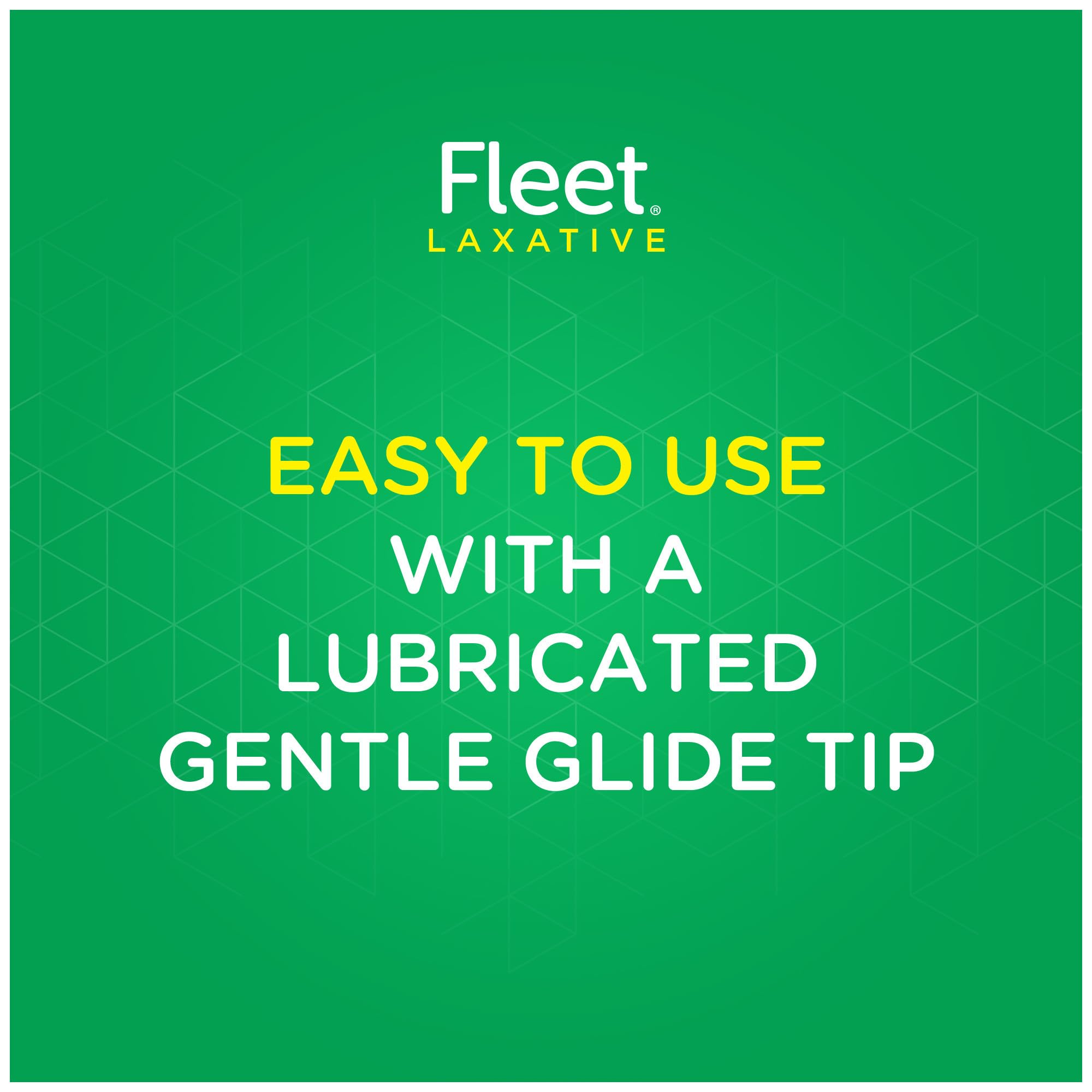 Fleet laxative saline enema latex-free label highlights skin-safe design.