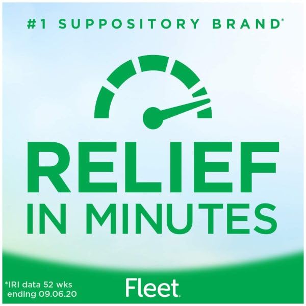 Fleet glycerin suppositories applicator demonstrates no-mess design for easy insertion.