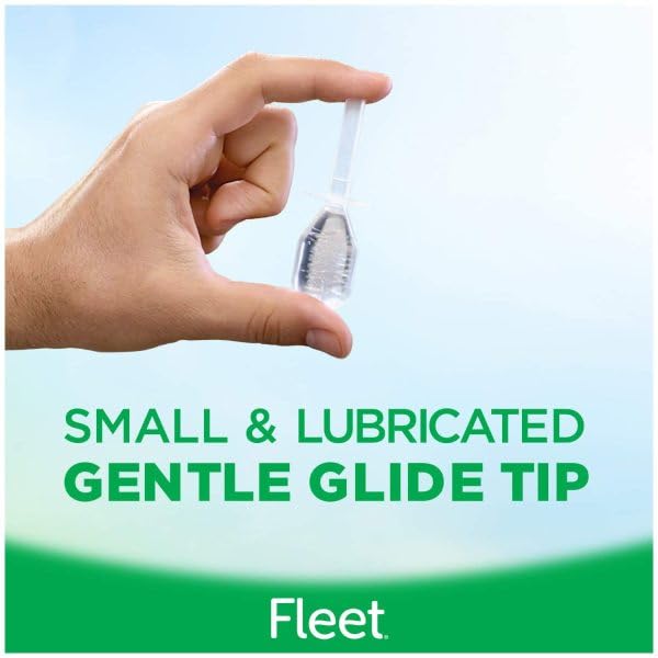 Fleet glycerin suppositories glide-tip highlights comfortable insertion and smooth use.