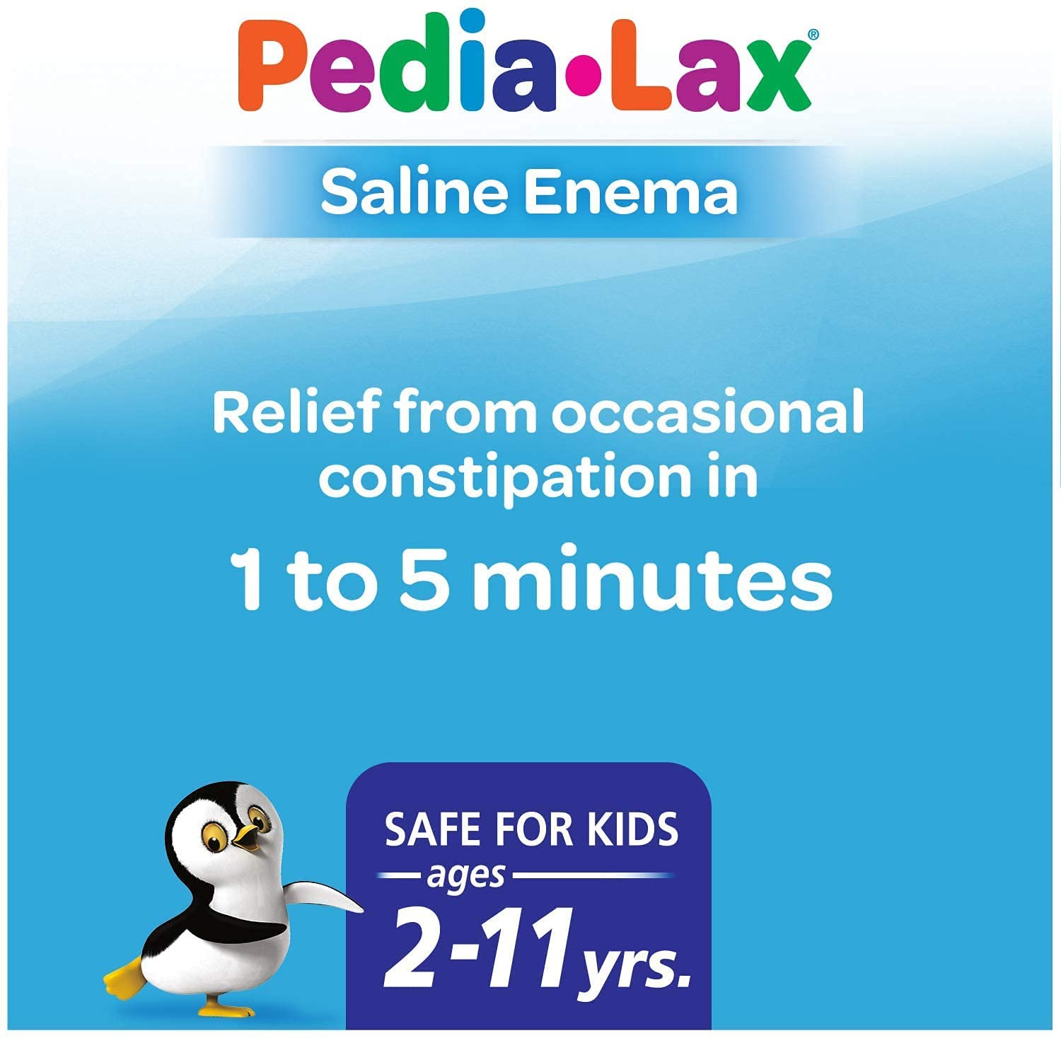 Fleet Pedia-Lax bottle 2.25 fl oz showing kid-friendly dosing