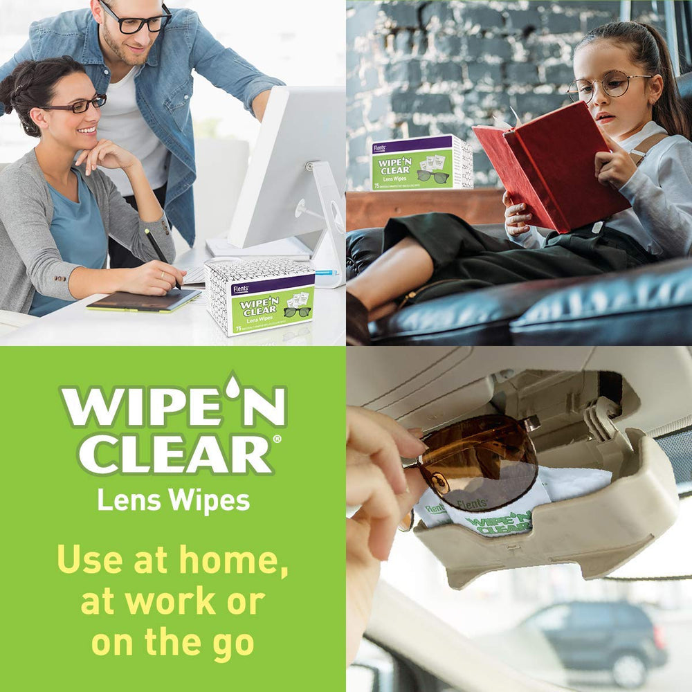 Lens Wipes drying quickly after use