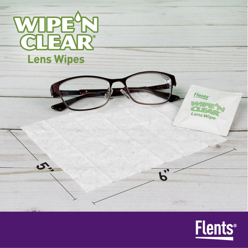 Individually wrapped wipes for travel and on-the-go cleaning