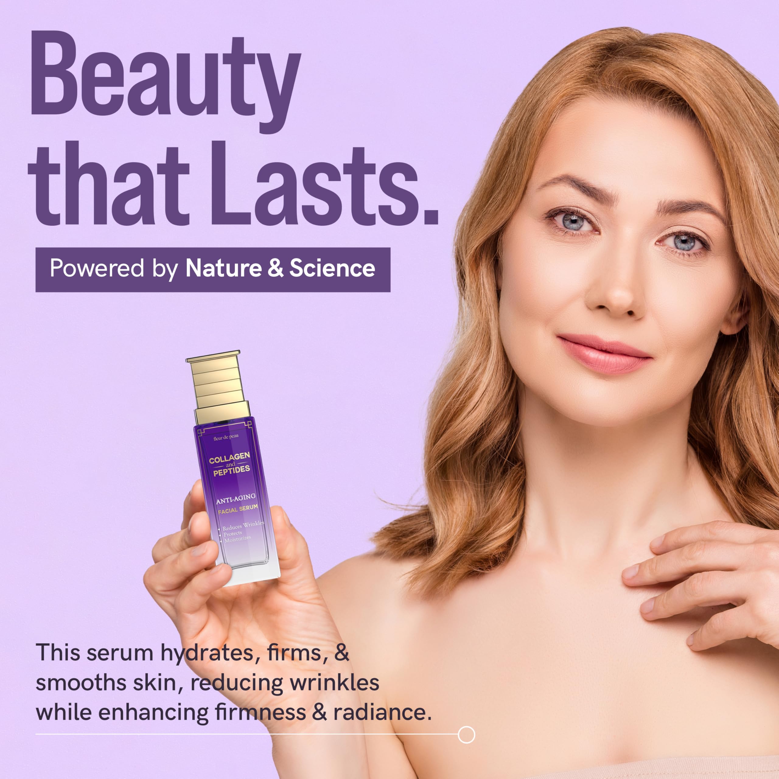 Fleur De Peau serum drop application demonstrates light texture for daily use
