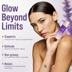 Fleur De Peau serum packaging front view emphasizes clean design