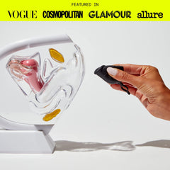 FLEX Flex Cup Starter Kit carrying-pouch shown enables discreet, portable protection on the go.