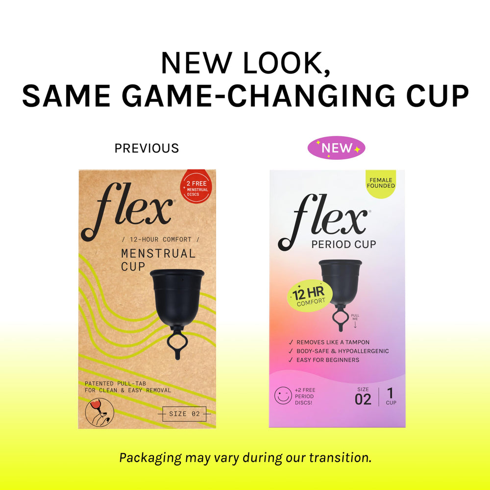 FLEX Flex Cup Starter Kit two-discs included supports backup protection for active days.