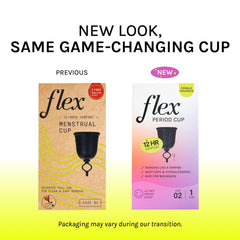 FLEX Flex Cup Starter Kit two-discs included supports backup protection for active days.