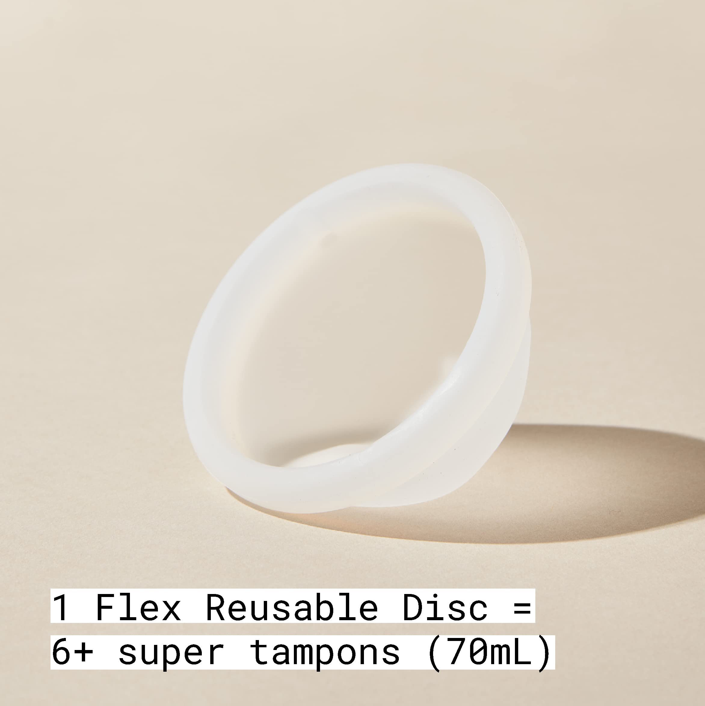 Close-up of Flex Reusable Disc rim highlights secure seal.
