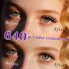 Flomitta lash glue provides strong hold for longer wear