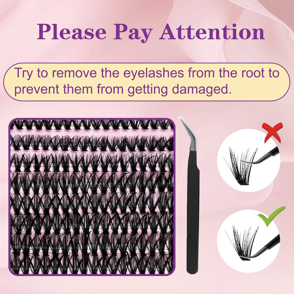 Flomitta lash remover allows gentle, clean removal