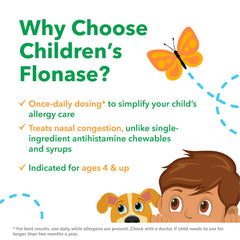 Flonase Children’s year-round use scene for all-season relief