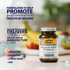 Gluten-free and raw probiotic packaging label