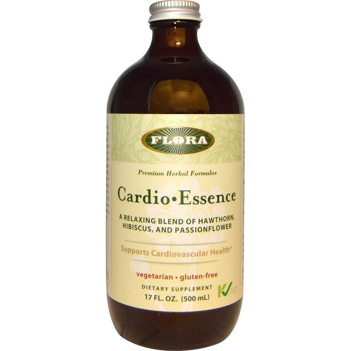 Flora CardioEssence bottle with label