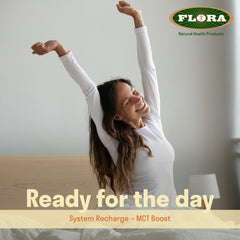 Product use focus: energy and brain health from Flora MCT Oil