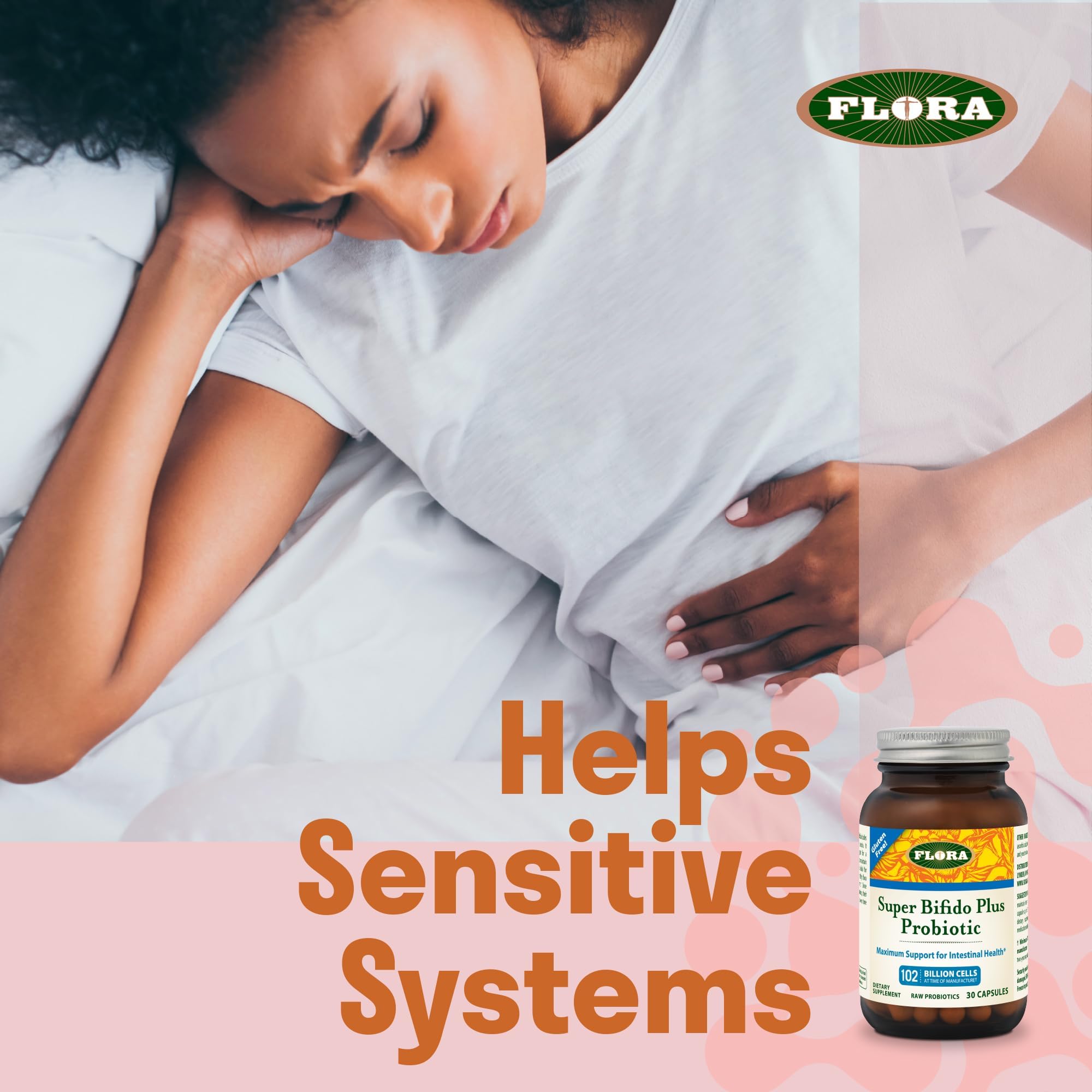 Digestive health and immune support with Flora probiotic