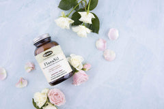 Flora Health logo and FloraSil product branding
