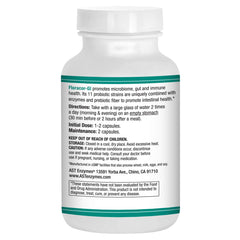 Front label of Floracor-GI showing brand and product