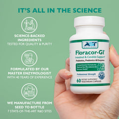 Allergen-free labeling on Floracor-GI