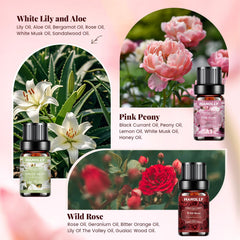 Pink Peony fragrance oil bottle