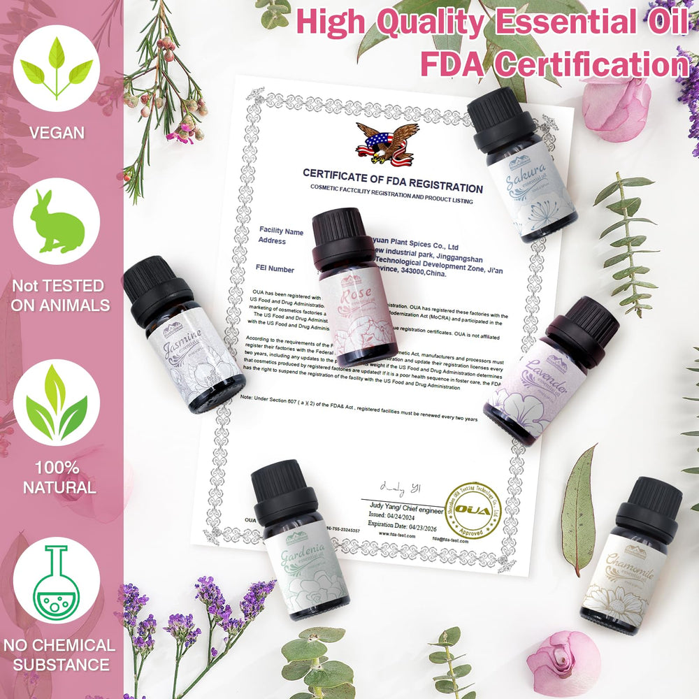 Chamomile essential oil 10ml bottle