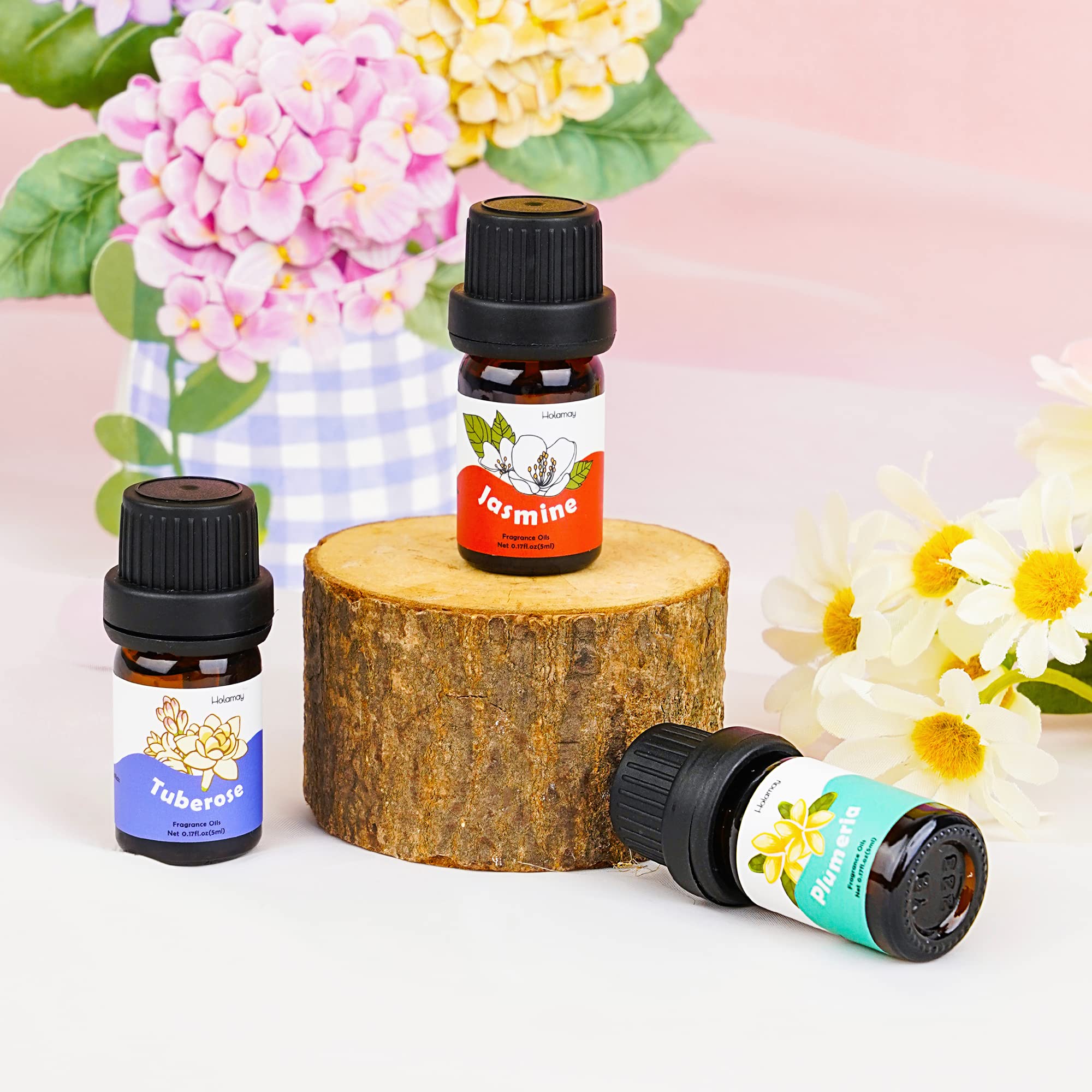 Holamay Floral Essential Oils set – Cherry Blossom