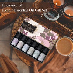 Gift box packaging for Floral Essential Oils Set