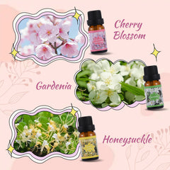AVEOIRA Floral Fragrance Oils Set – Rose 10ml bottle