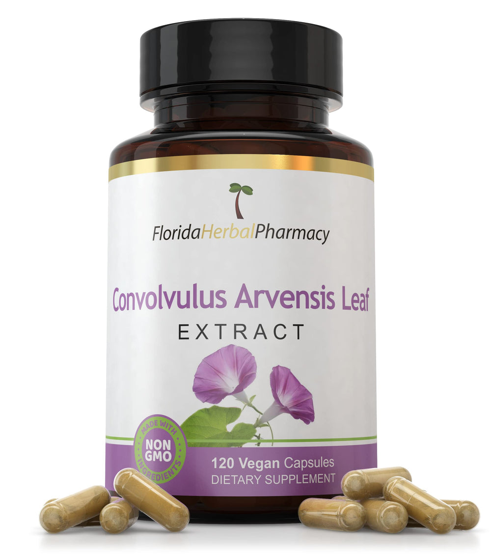 Convolvulus arvensis leaf extract capsules 10:1, 500 mg extract per capsule, 1000 mg serving – Florida Herbal Pharmacy