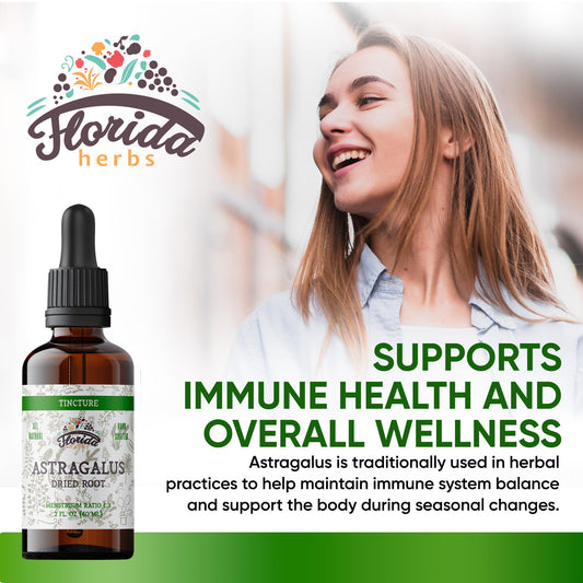 Close-up of Astragalus tincture liquid and dropper