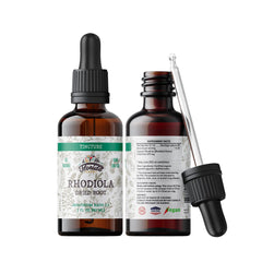 Florida Herbs Rhodiola Tincture bottle with label