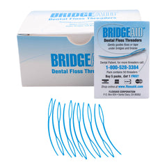 Floss Aid TDPS Bridge Aid Dental Floss Threader 1000/bx box front