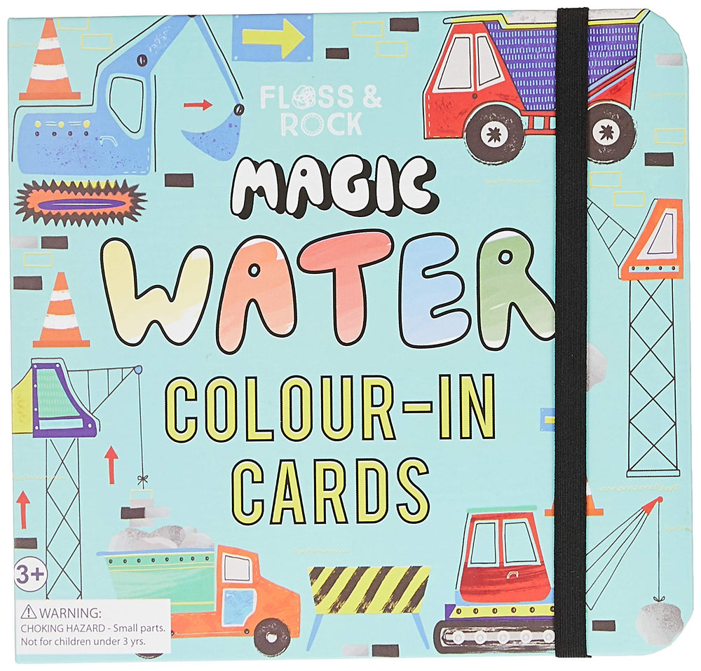 Floss & Rock Construction Magic Water Pad and Pen product front view