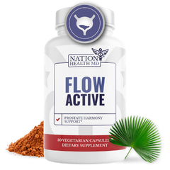 Flow Active Prostate Health bottle label