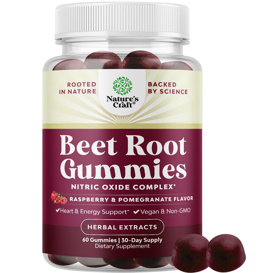 Flow Boosting Beet Root Gummies hero shot