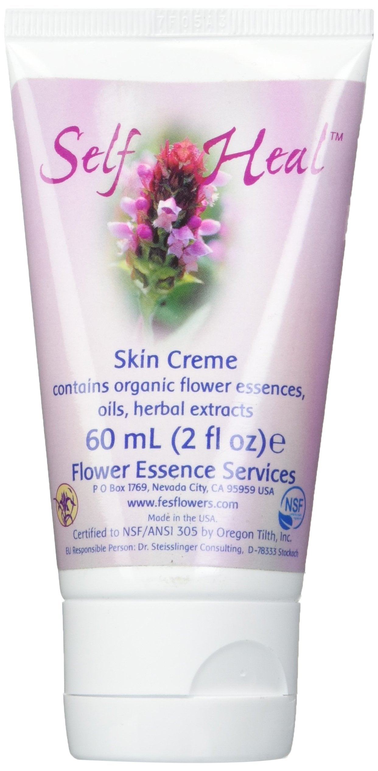Flower Essence Services Self-Heal Cream 2 oz bottle