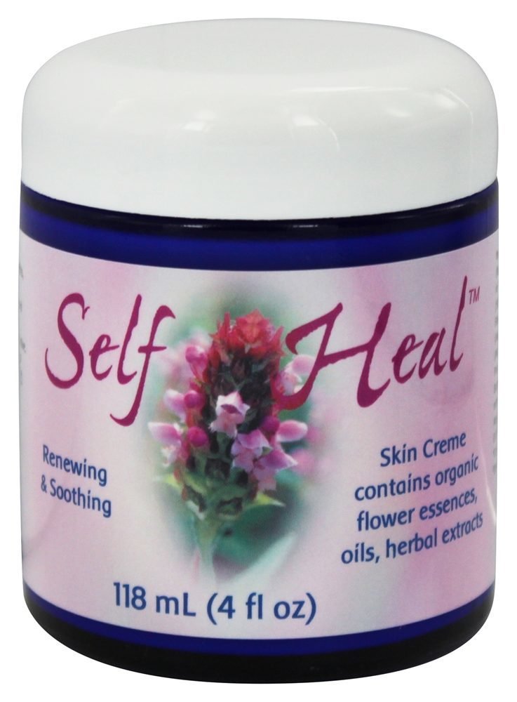 Flower Essence Services Self-Heal Cream Jar 4oz - front view