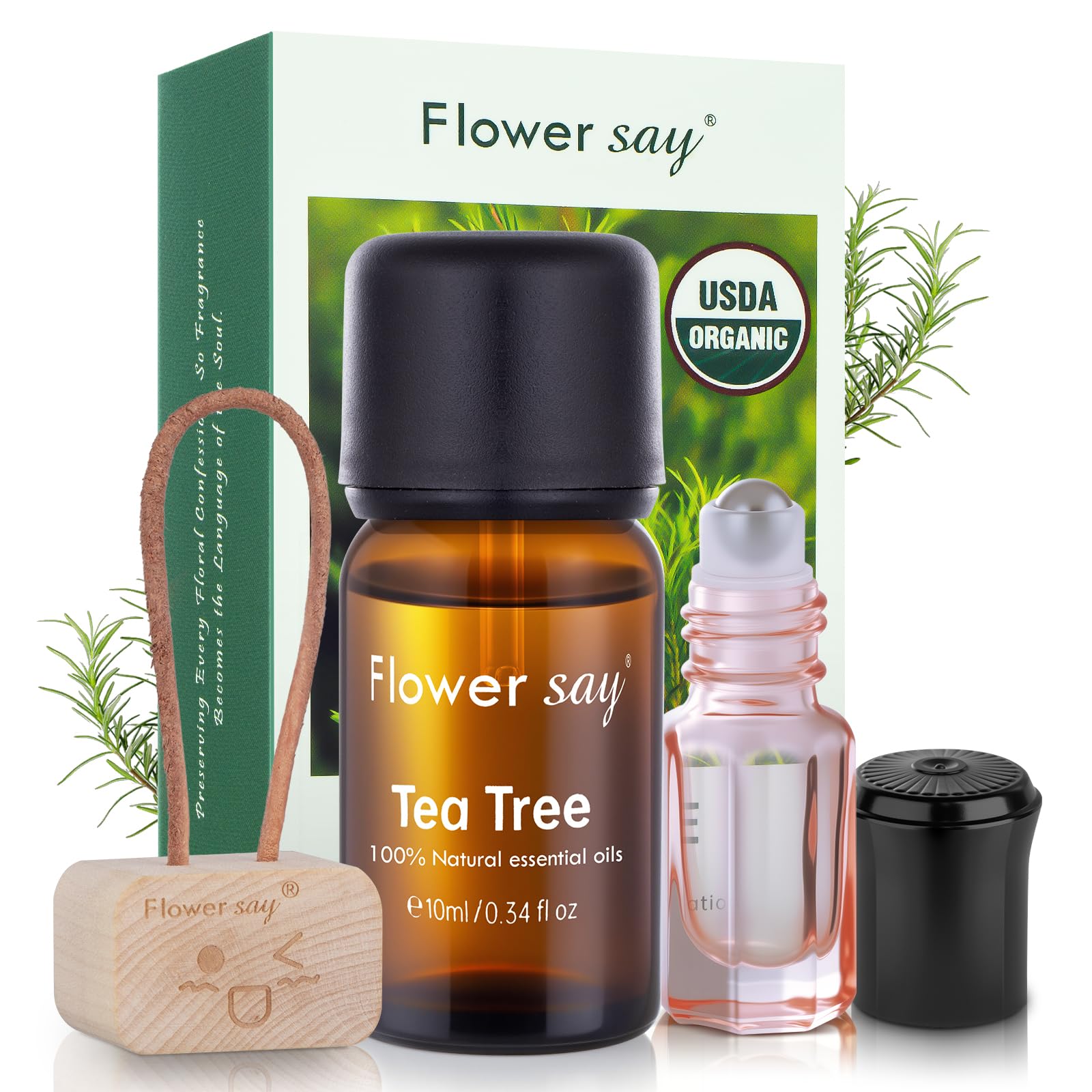 Flower Say Tea Tree Oil bottle 10ml