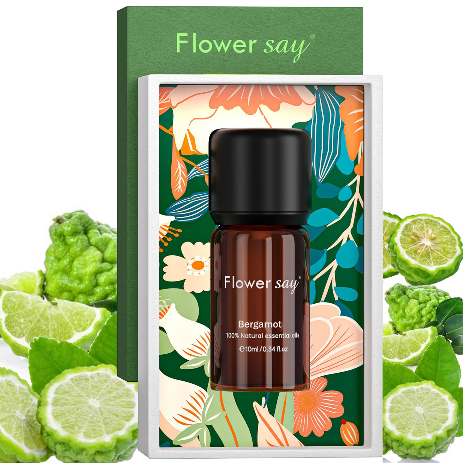 Bergamot essential oil for hair and nails care