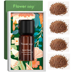 FLOWERSAY Carrot Seed Essential Oil bottle 0.34oz