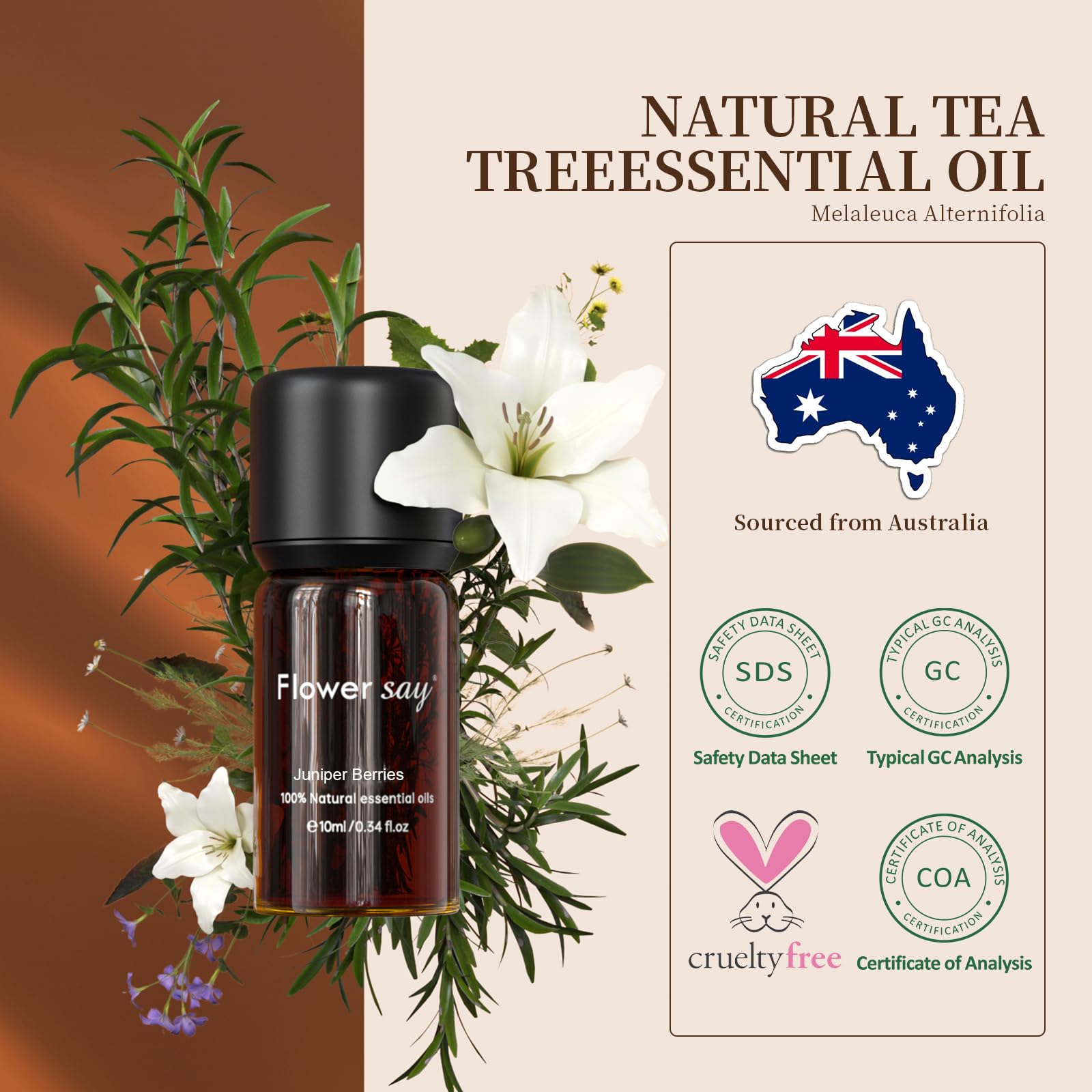 DIY uses for FLOWERSAY Juniper Berries Essential Oil