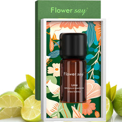 Hero image of FLOWERSAY Lime Essential Oil bottle